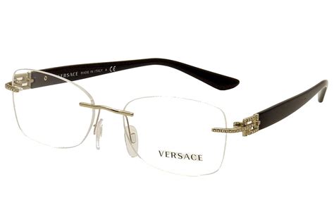 versace rimless eyeglasses|versace rimless eyeglasses women.